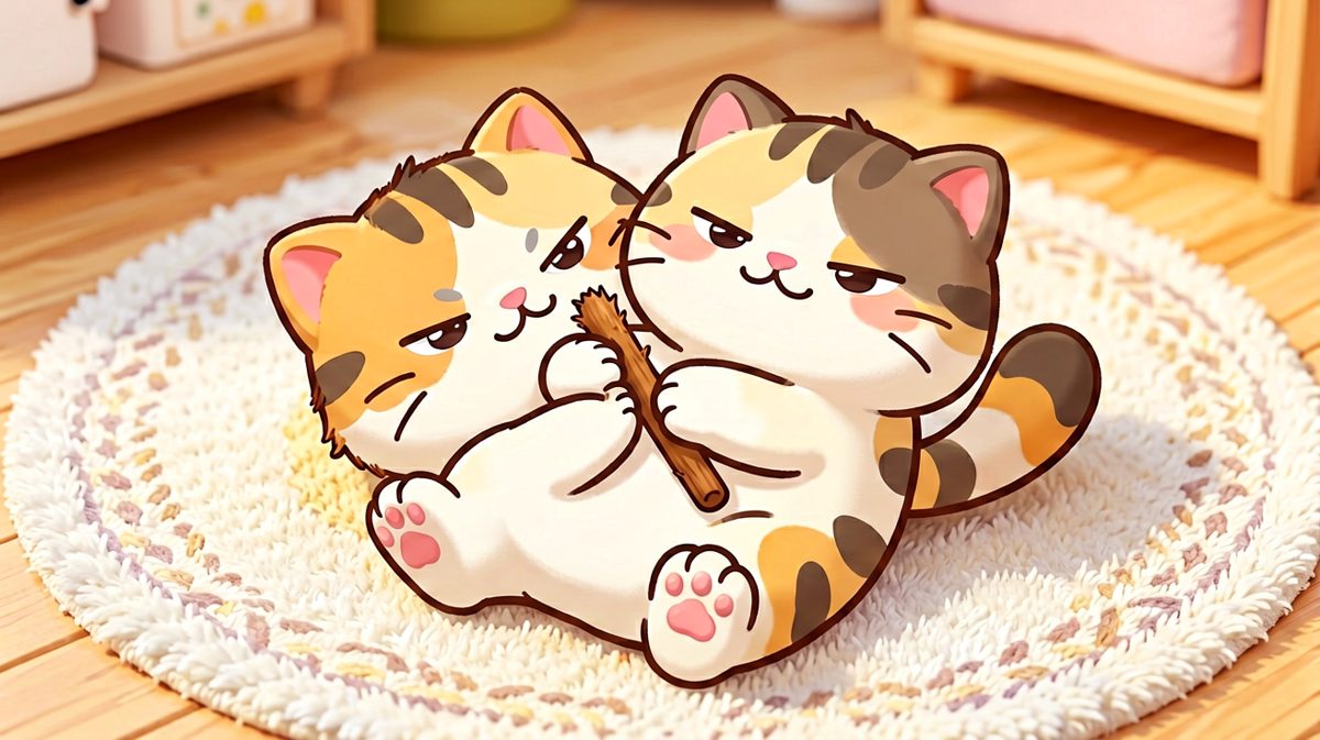 这场捕猎大战……本喵赢了……让我先睡一会儿