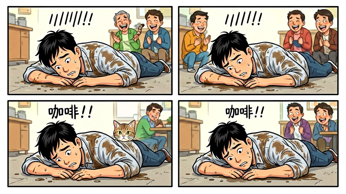 格4：「……谁把监控关掉。」