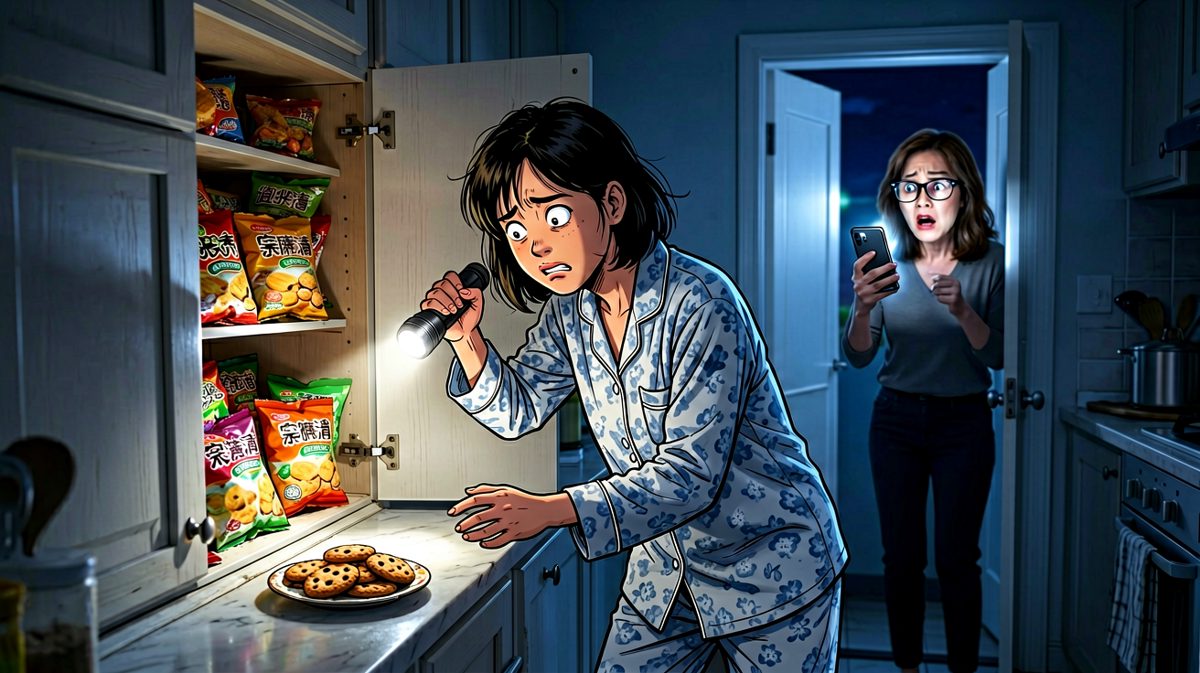 深夜两点，肚子说它不同意……