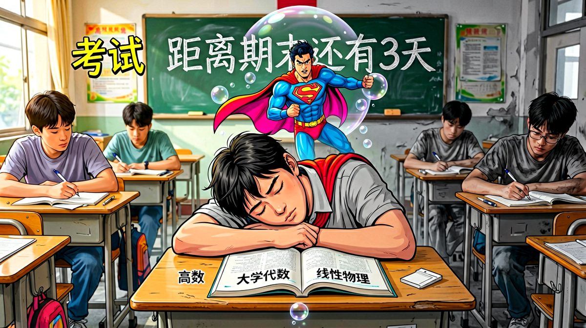 考前临时抱佛脚，佛祖说：你自己再想想办法