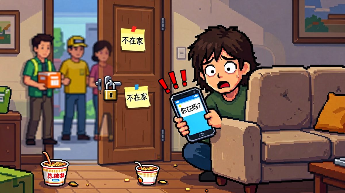社恐的最高境界：人没死，但已经假装自己不存在了