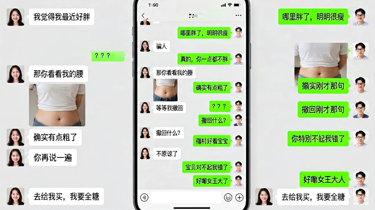一句大实话差点让男生'失去'女朋友