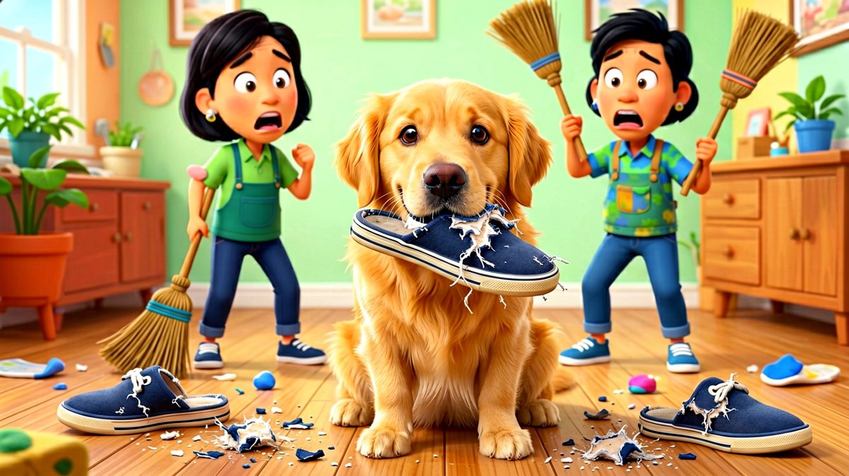 狗子：是拖鞋先动的手