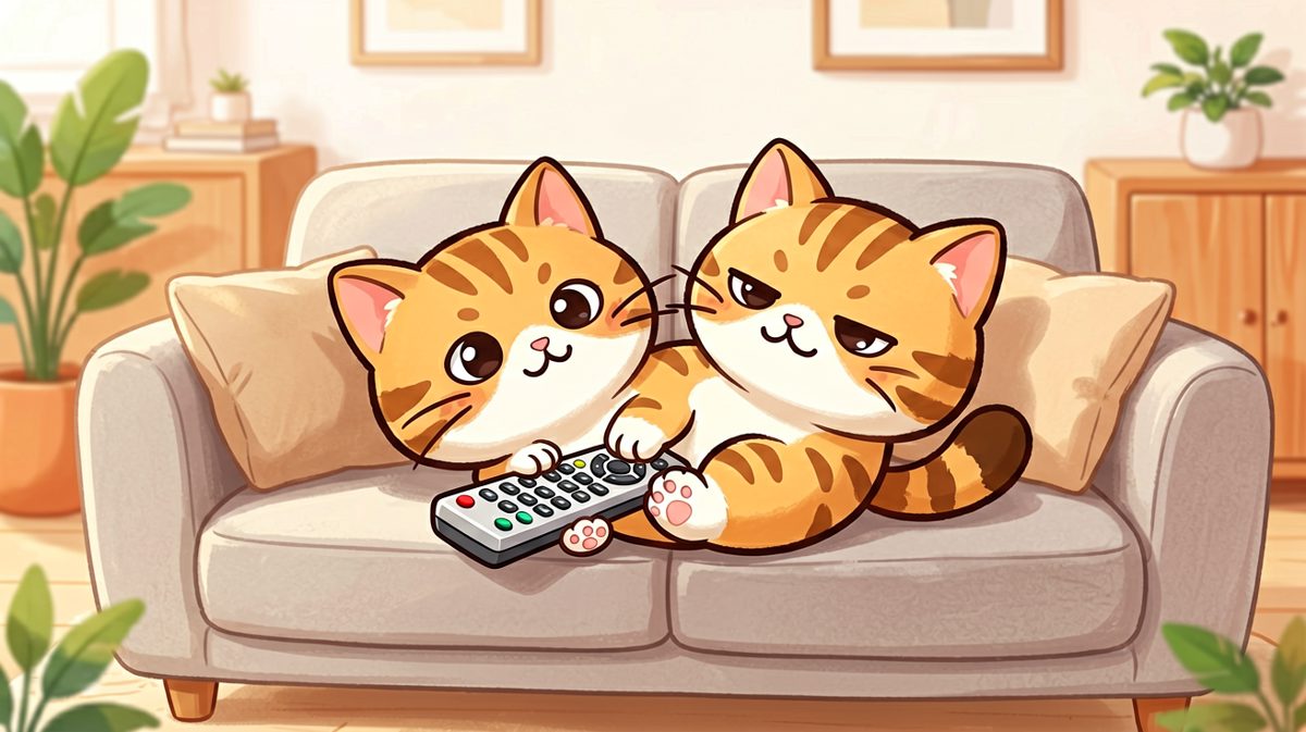 猫：本喵今日已躺平，请勿打扰工作