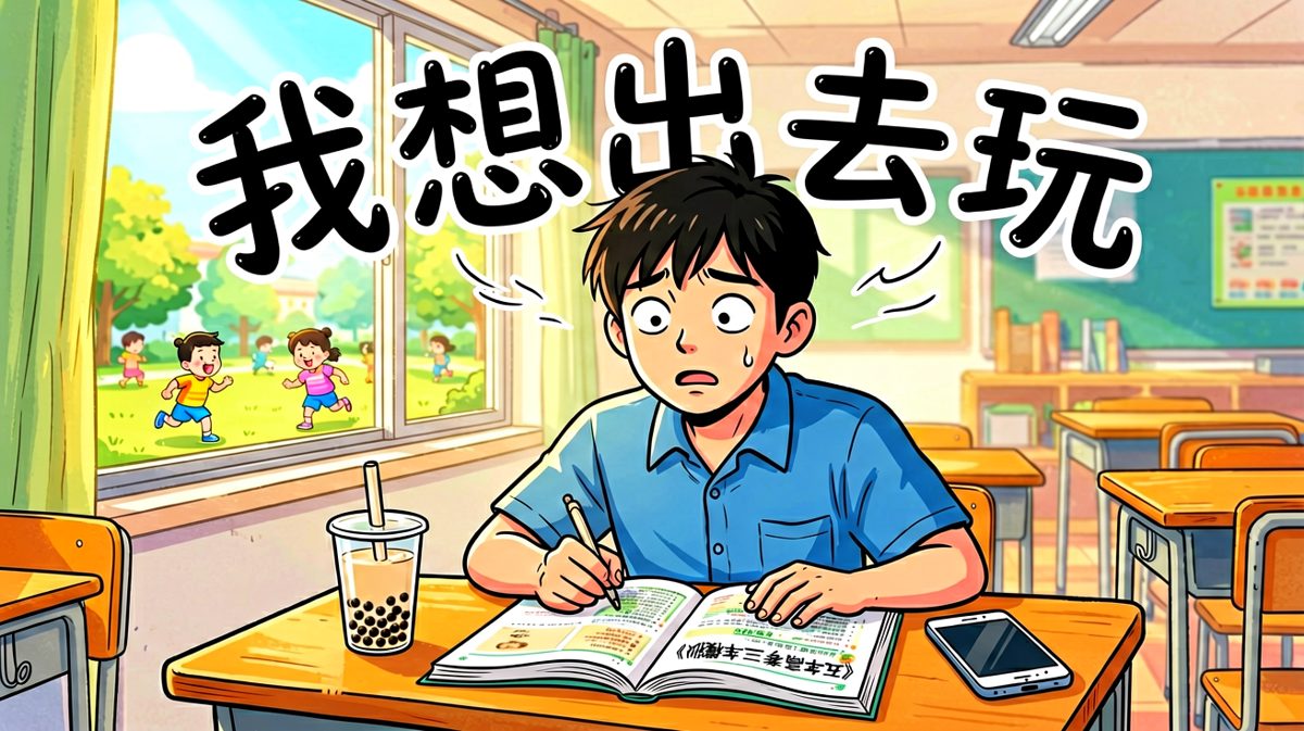 备考学生的内心独白