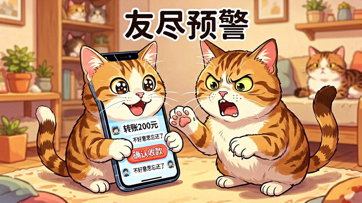 催朋友还钱的社死瞬间