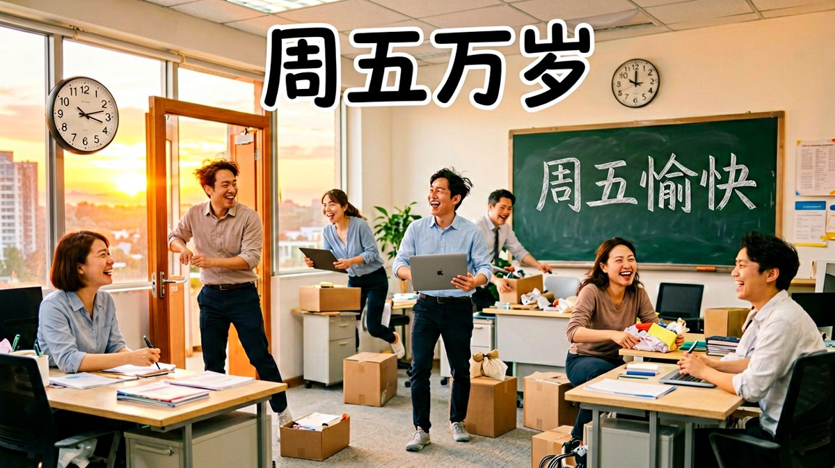 周五下班的史诗级场面