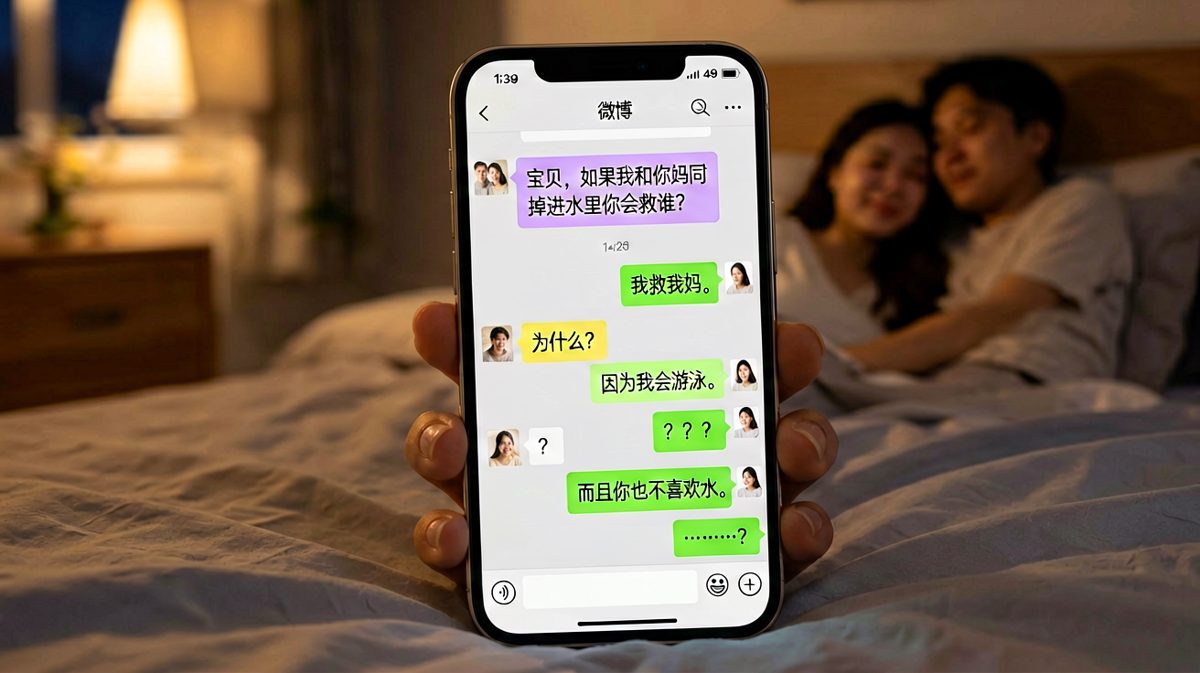 送命题变送分题，男生的求生欲直接下线