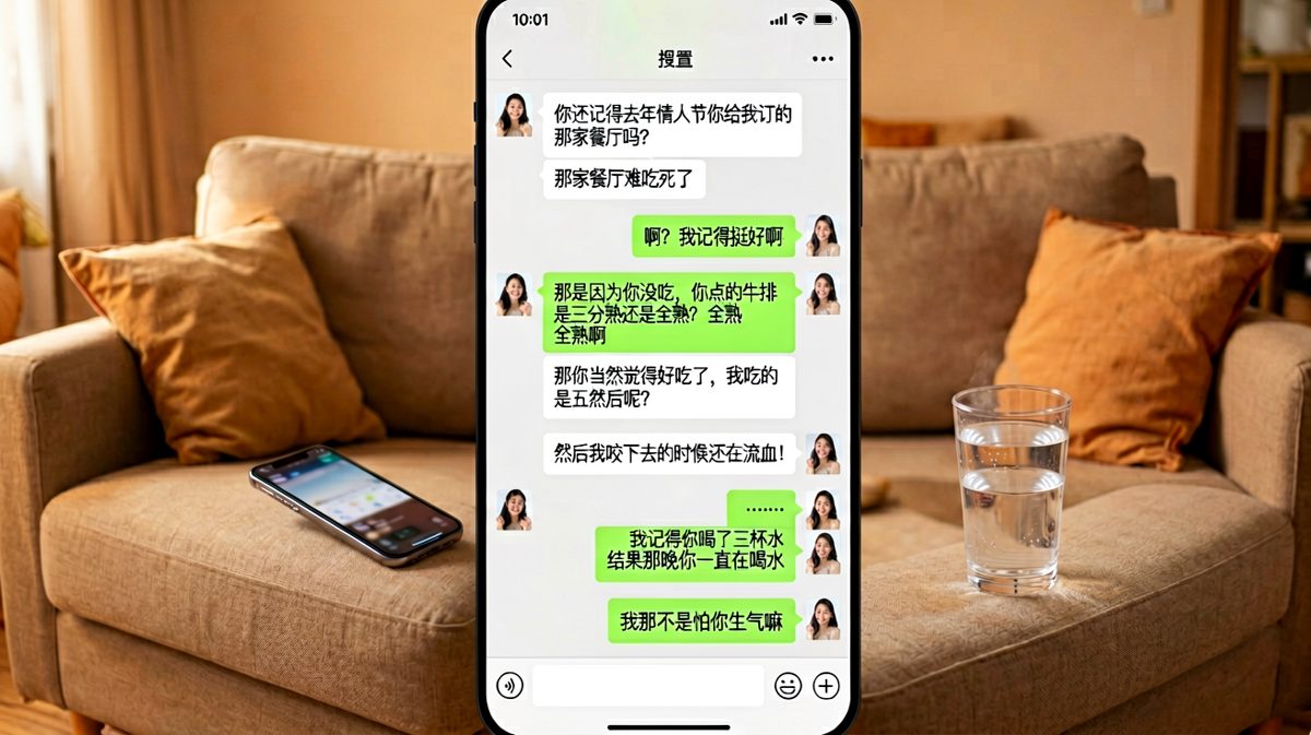女生翻旧账精准打击，男生彻底无言以对