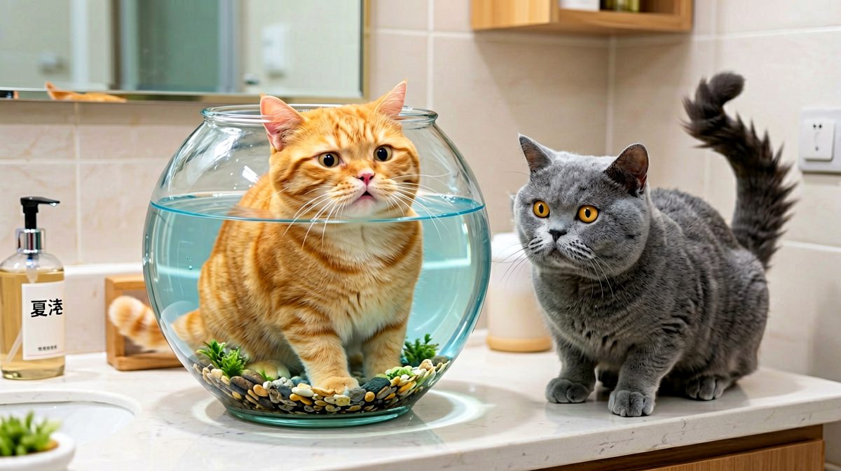 猫：我当时只是想凉快一下……