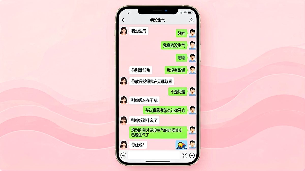 「我没生气」的终极悖论——解释就是掩饰，不解释就是默认