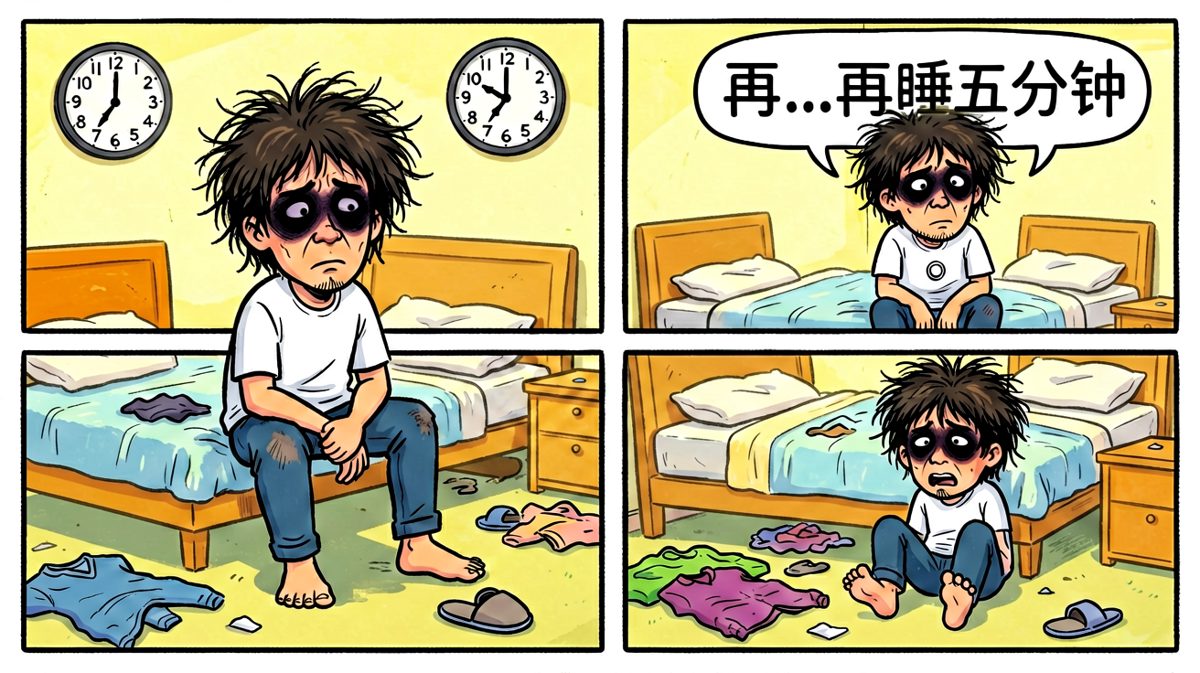 五分钟后，时间已杀死了你
