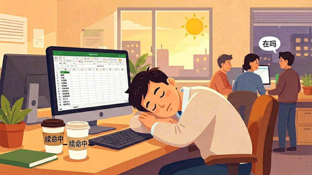当代打工人的日常——下班前五分钟收到'在吗'的灵魂拷问