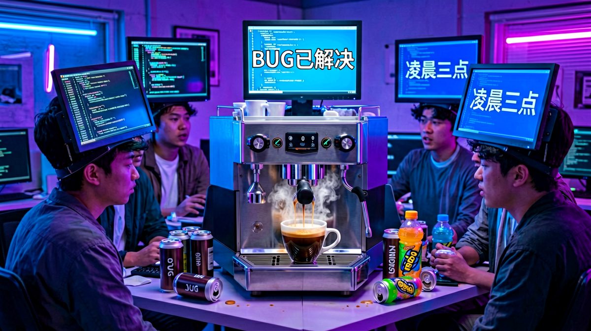 程序员的血液里流淌的都是美式咖啡！