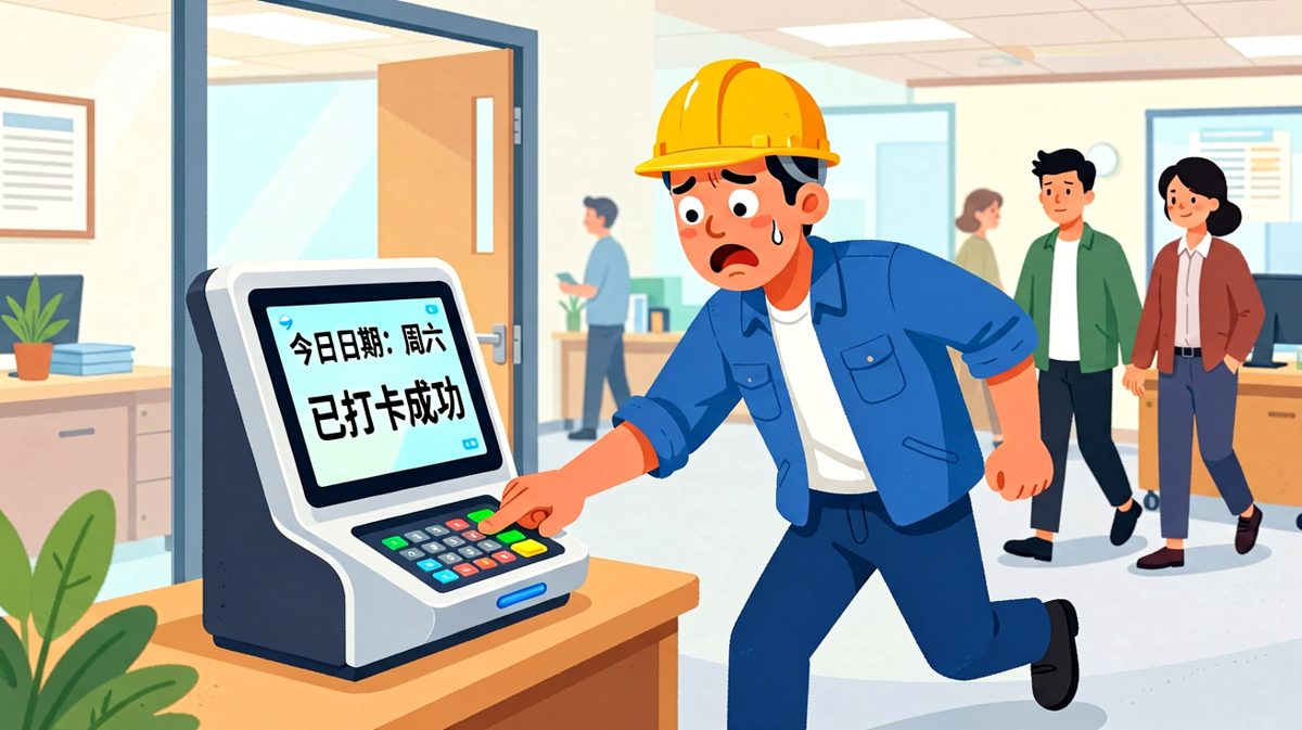 周六？……我迟到了个寂寞。