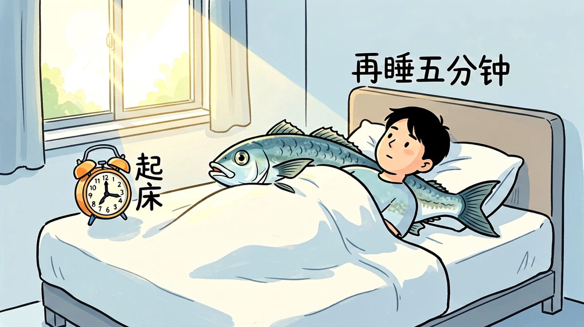周一早晨：被窝是青春最后的温柔