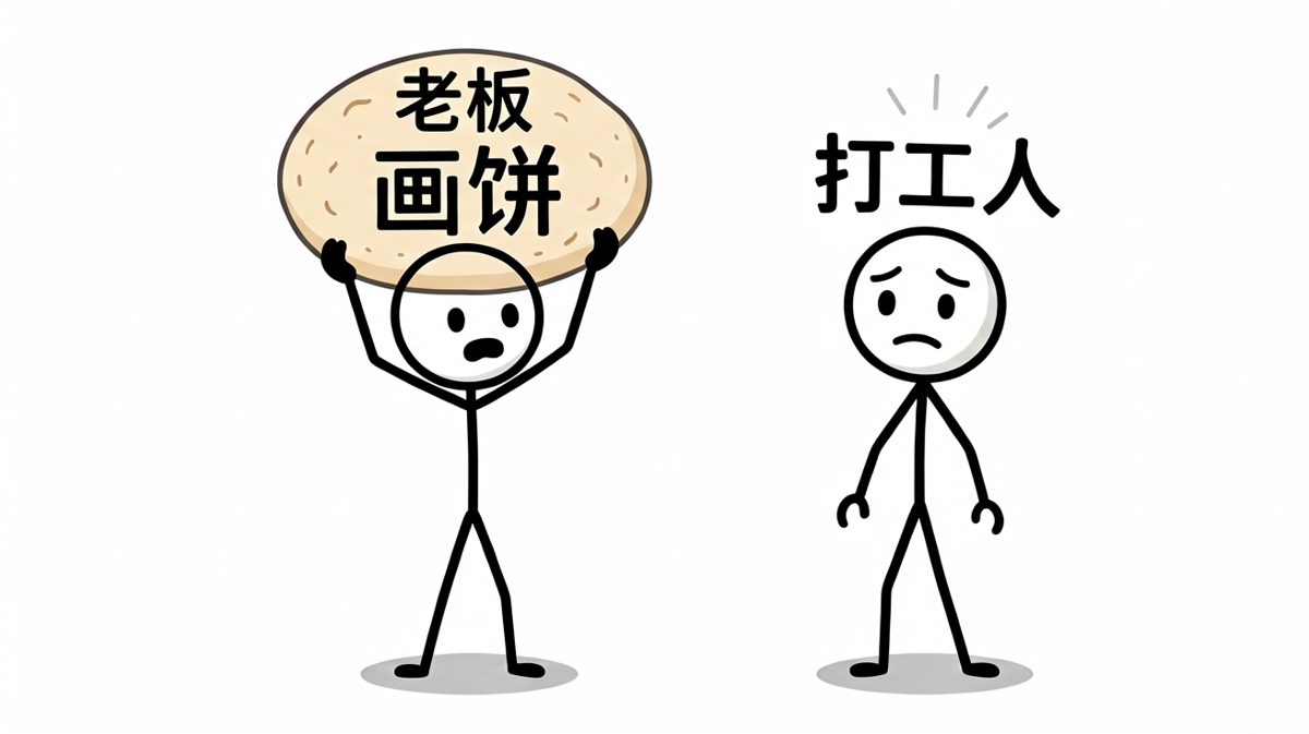 职场画饼经典场景