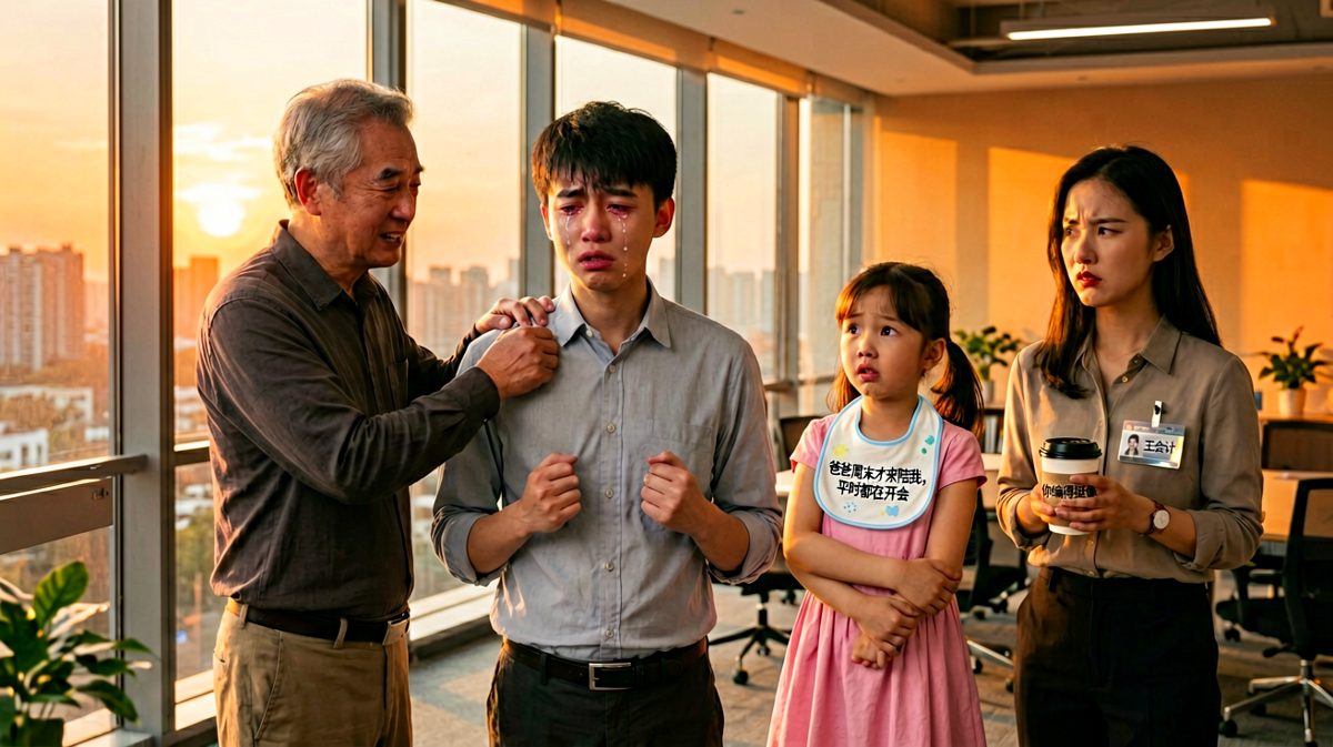 老板说体恤员工不用加班了，结果调的是早班还要陪孩子——等等，孩子是谁的？