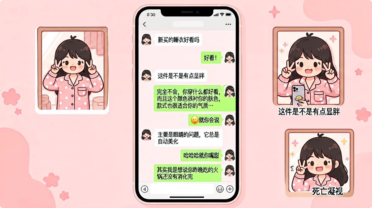 直男的情话总是带着致命的真相