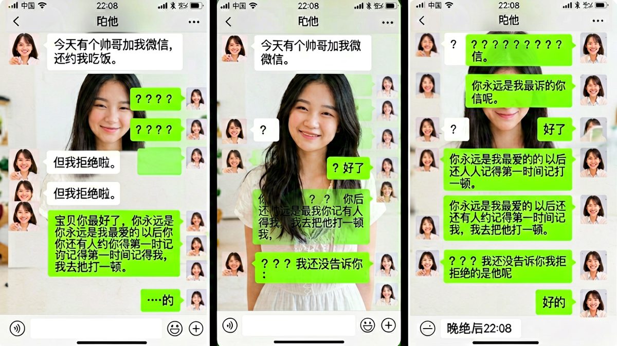 查岗式吃醋的自我修养