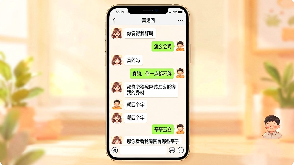 男生夸完女朋友的瞬间被反向套路，令人捧腹的反转。