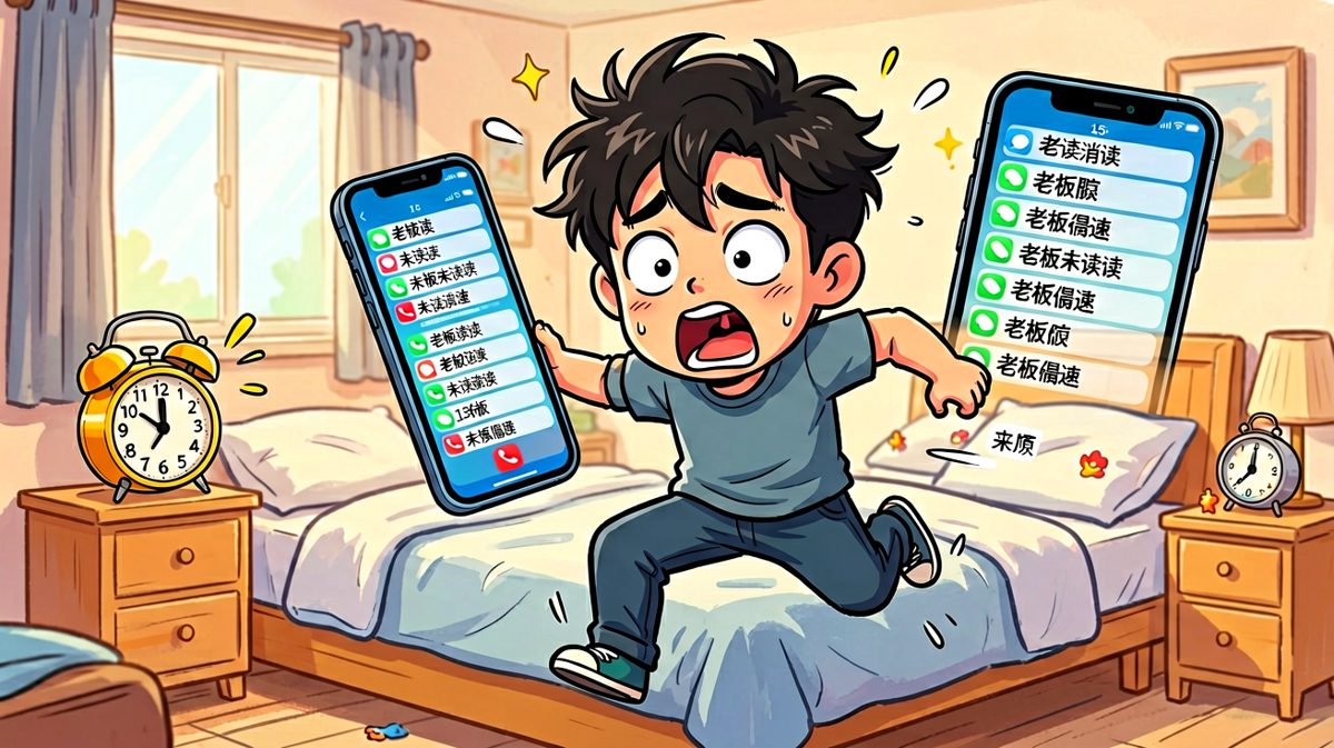 睁眼一看——完了！