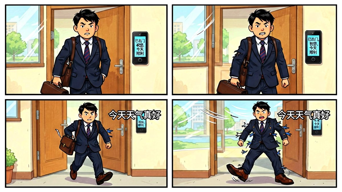 自信出门，实则社死