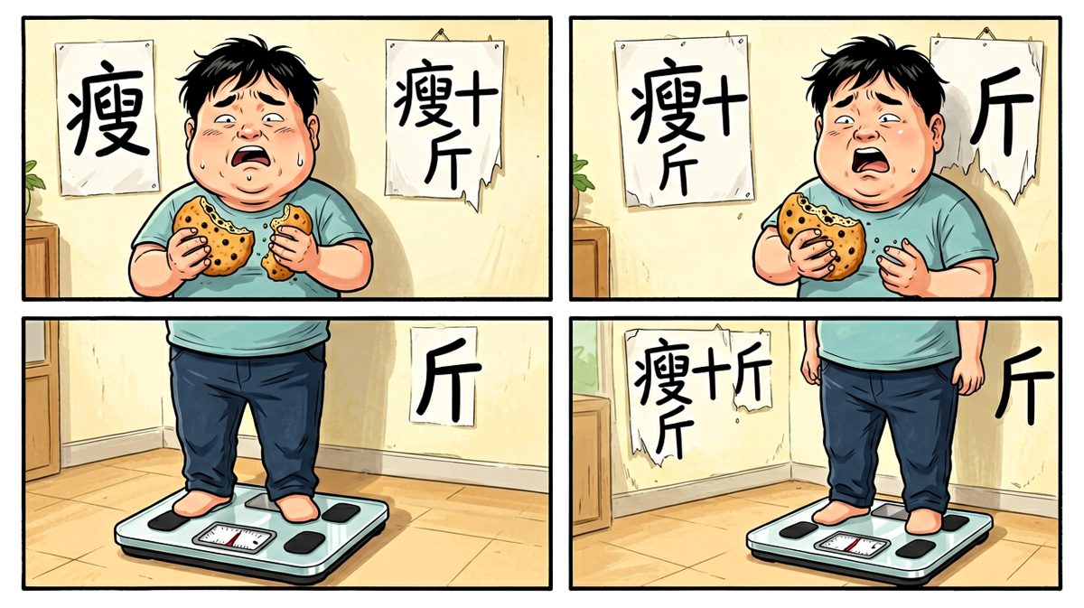 一个月后……目标不仅没达成，还反向超标了！