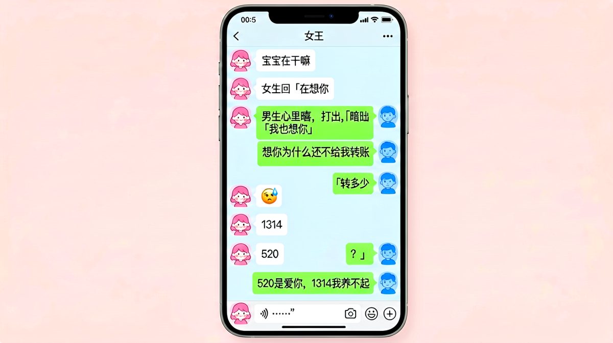 想是想你了，但钱是不能转的