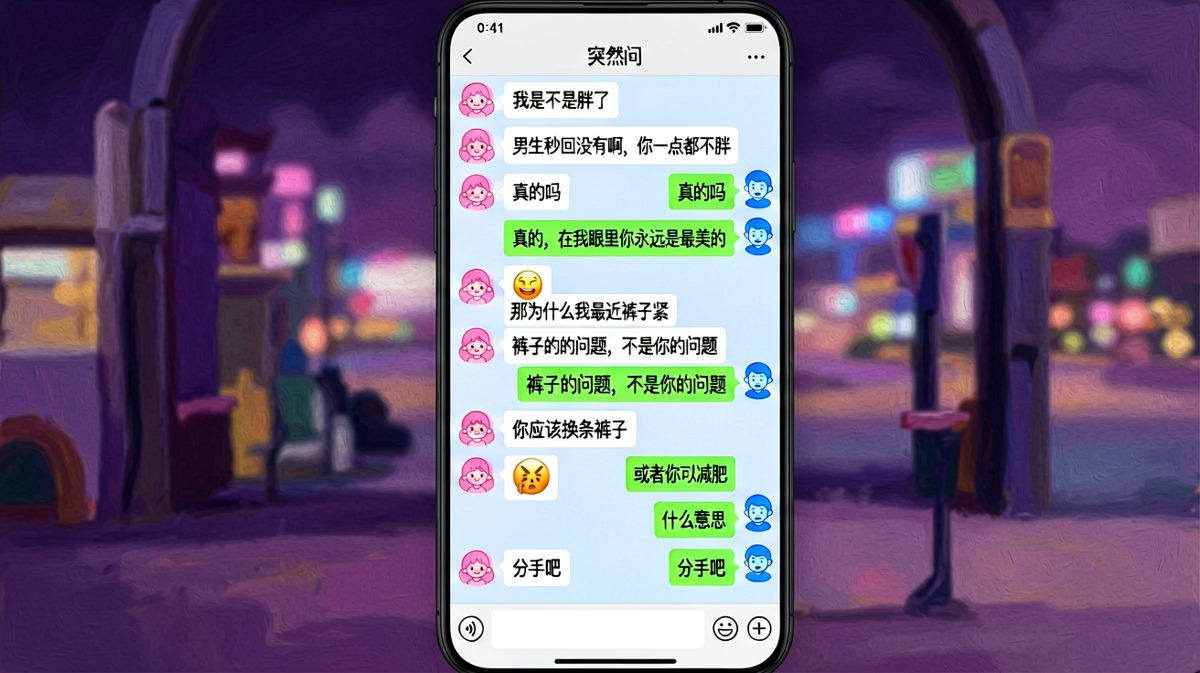 胖不胖不重要，重要的是你怎么回答