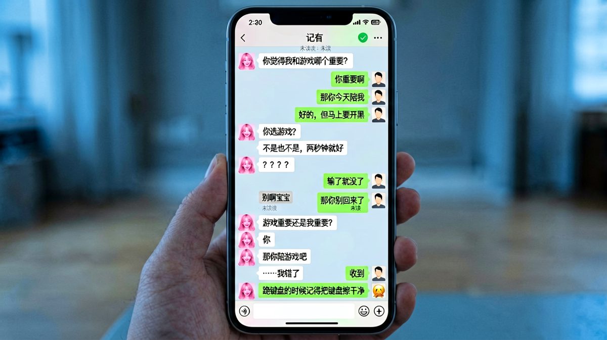 游戏与爱情的终极抉择
