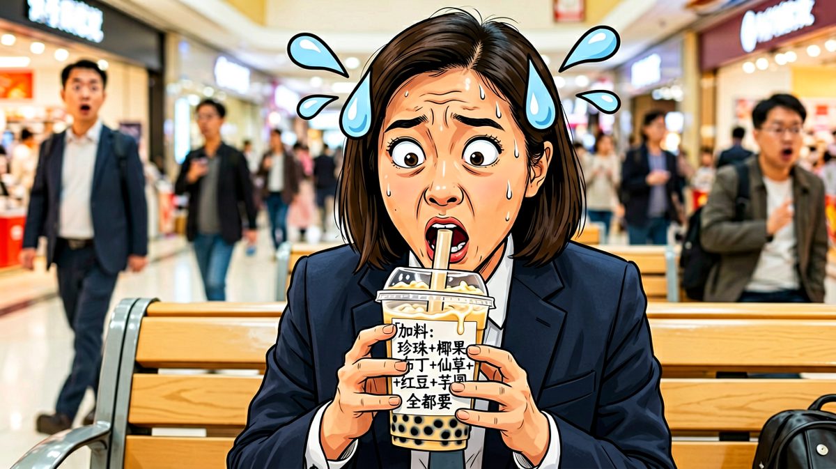 喝完才发现——全加料根本喝不完