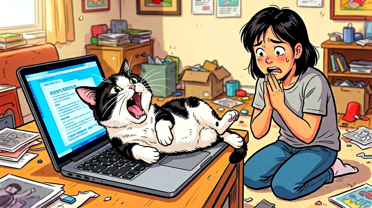 猫：你工作你的，我睡我的，互不干扰