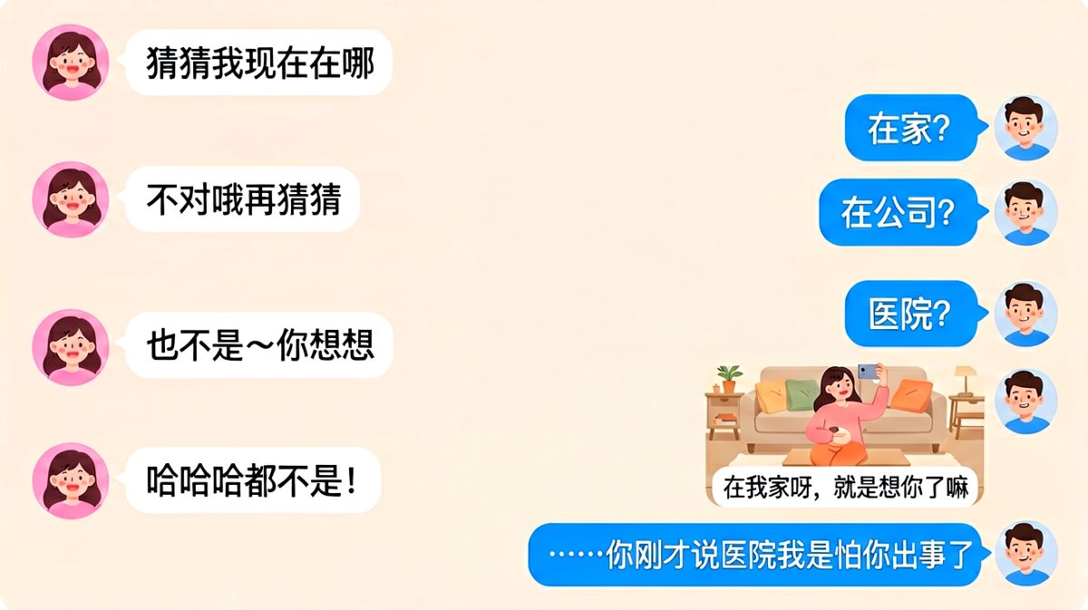 一波三折的'猜猜我在哪'最终反转