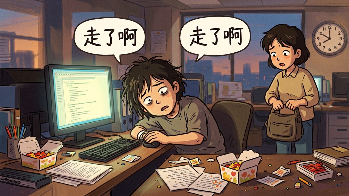 下班？这才刚开始