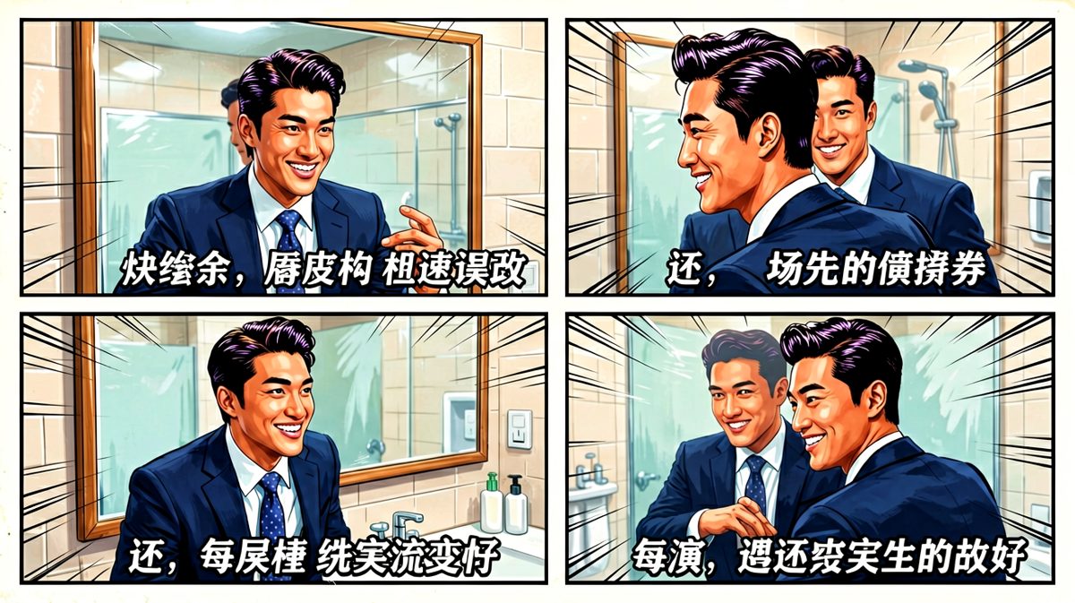 洗漱完毕，今天也要元气满满地出门！