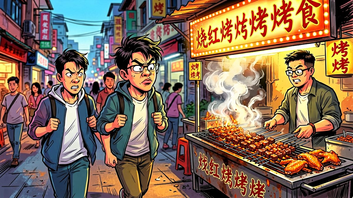 路过街边烧烤摊，香味瞬间勾走了魂