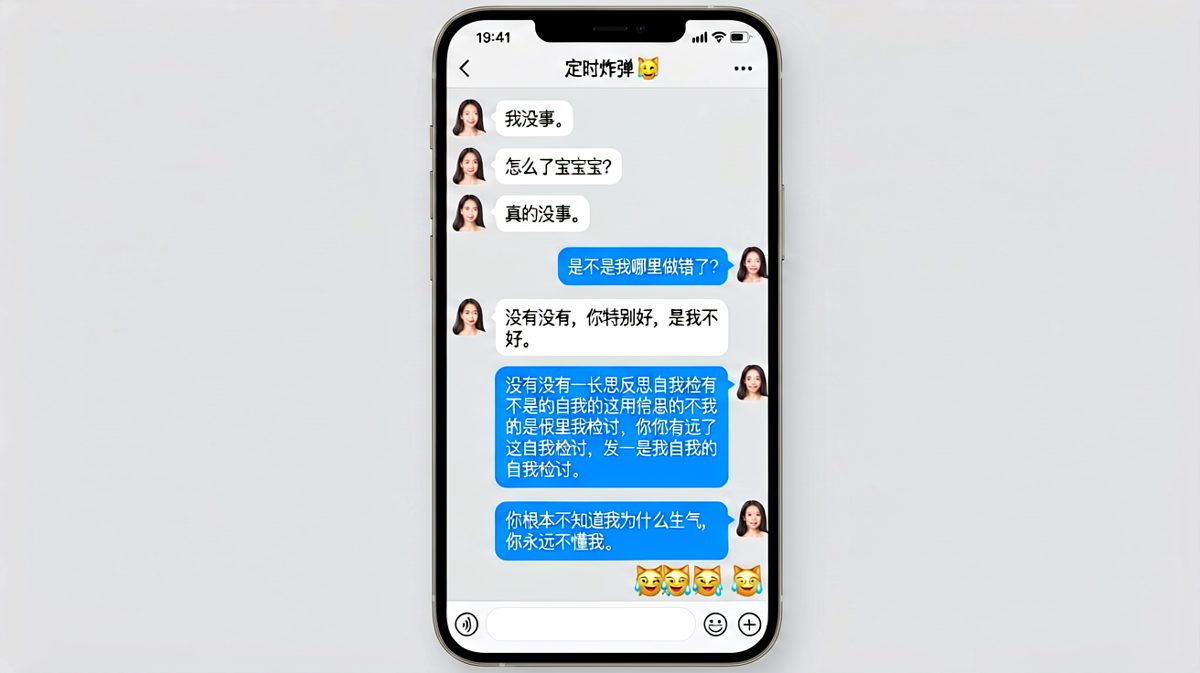 '没事'两个字，是情侣间最大的谎言。