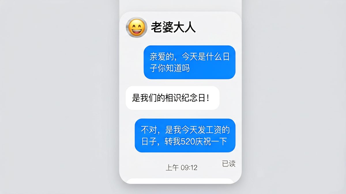 绕了一大圈，原来只是为了讨红包。