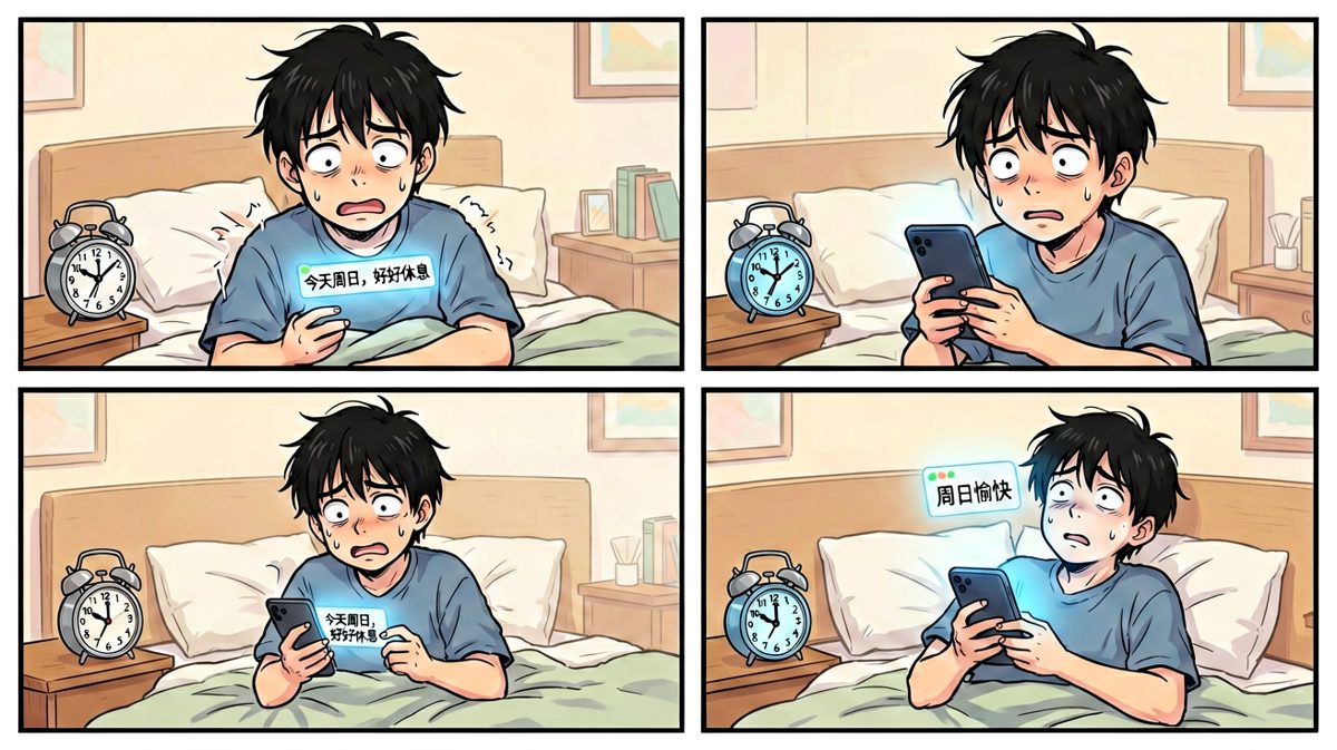 周日？！原来我白慌了……