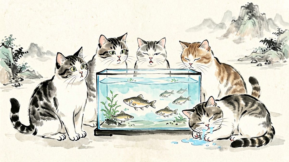 鱼：你们到底想干嘛，我 just want to be a good fish。