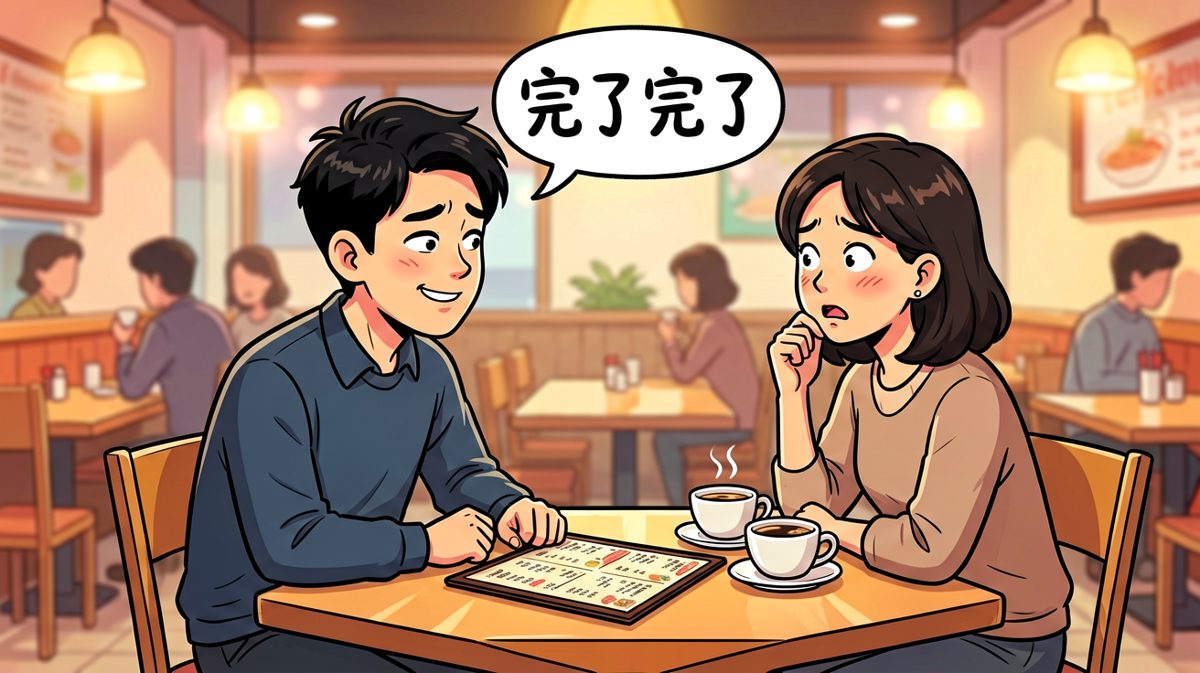 结局：对方愣住，气氛凝固