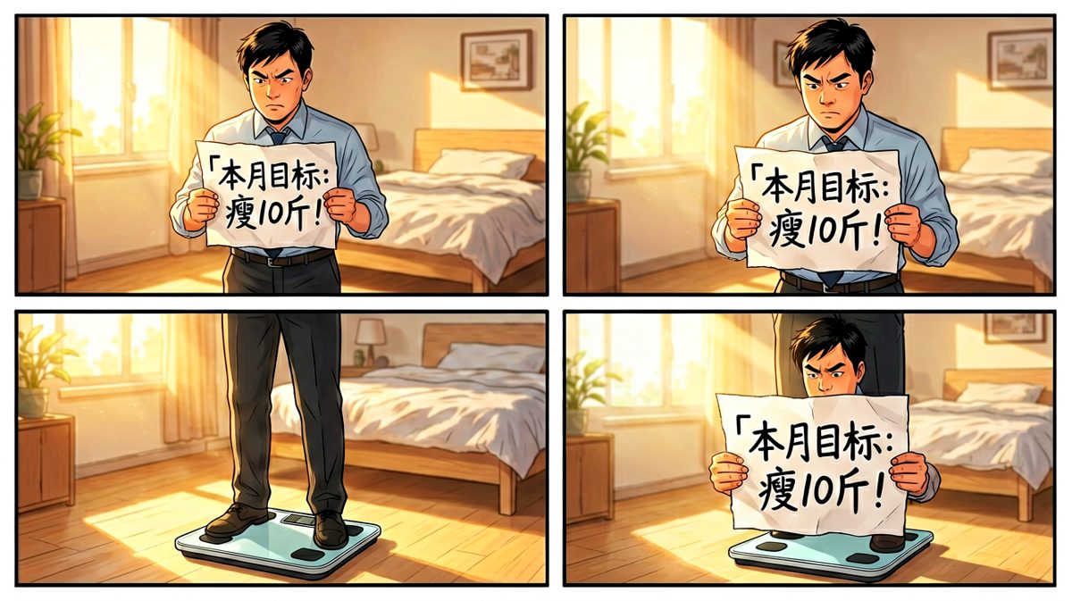 立flag时刻：信誓旦旦要减肥