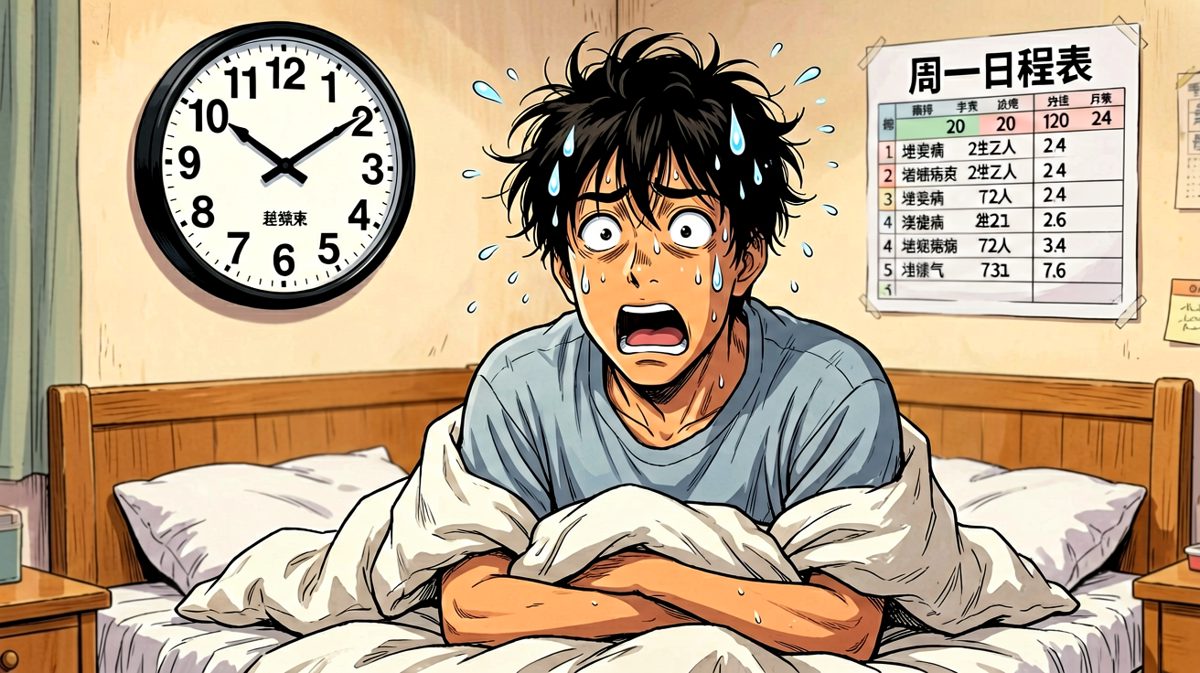什么？！八点半了！！迟到了！！