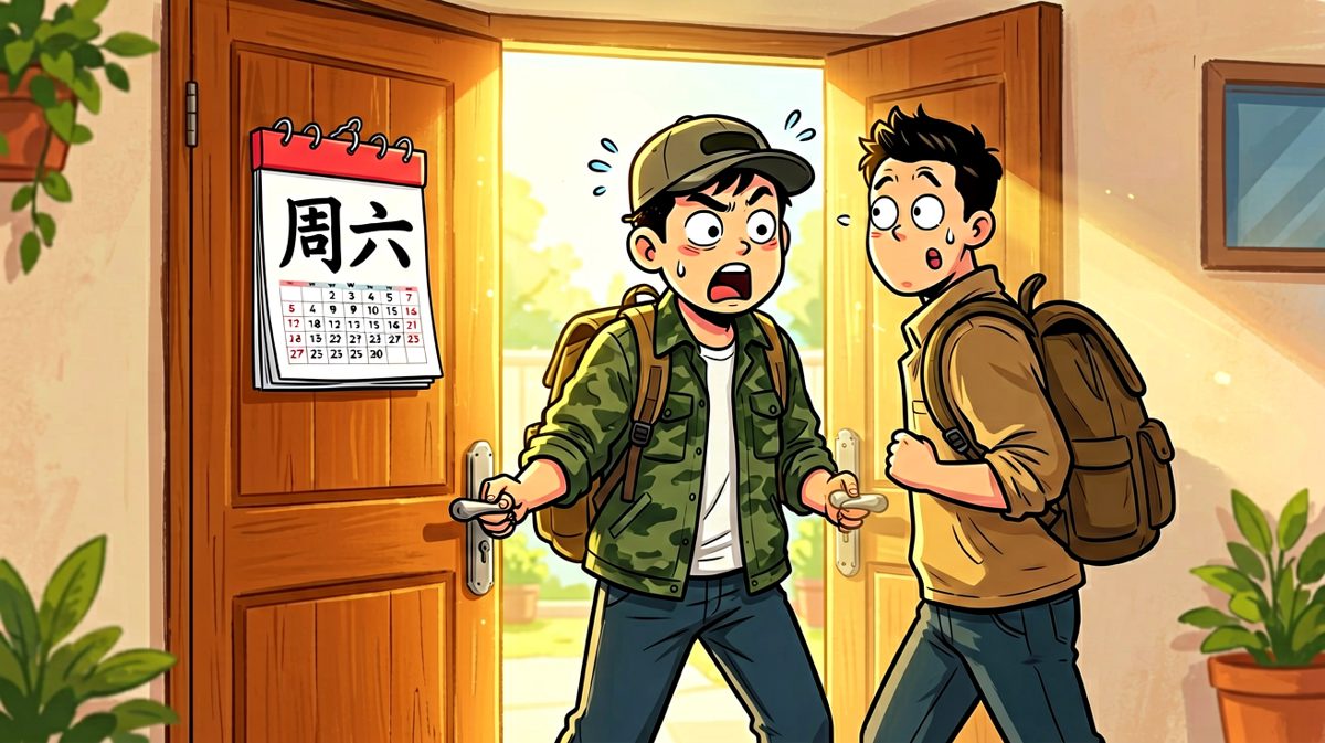 酝酿一整周的斗志，结果发现今天是周六……