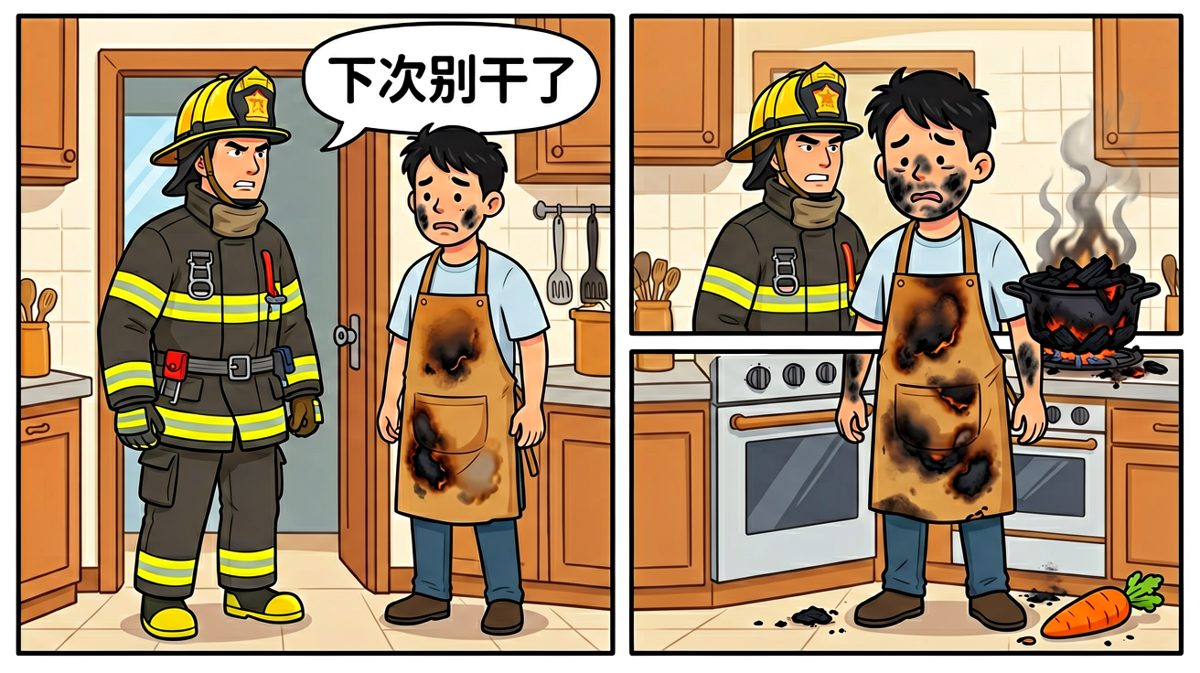 消防员叔叔给出了中肯建议