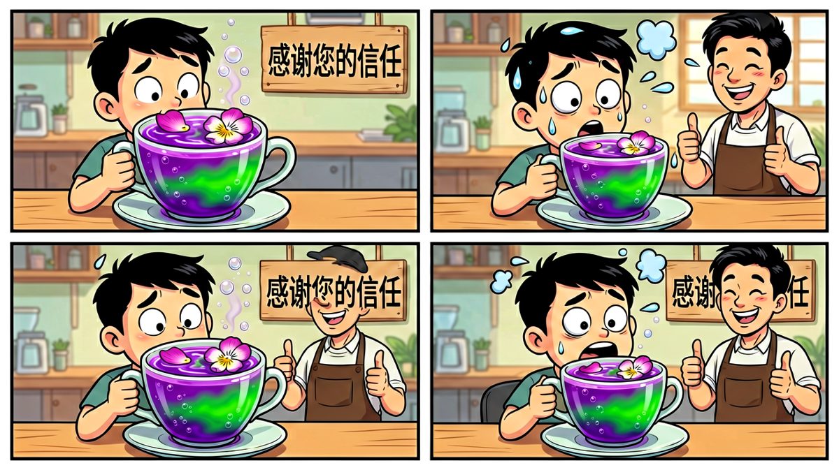 成品端上来那一刻，主角后悔了
