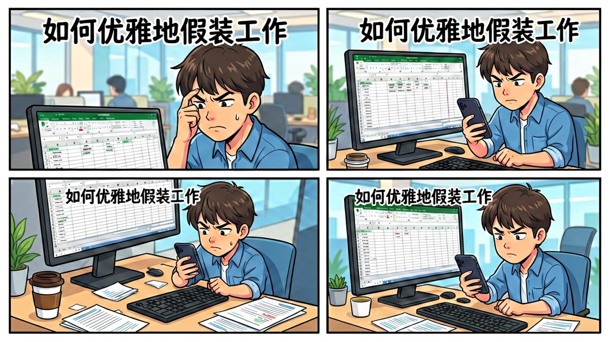 上班摸鱼技能满点
