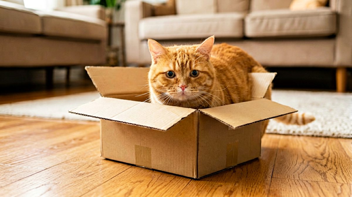 猫：这盒子……好像对我有意见？