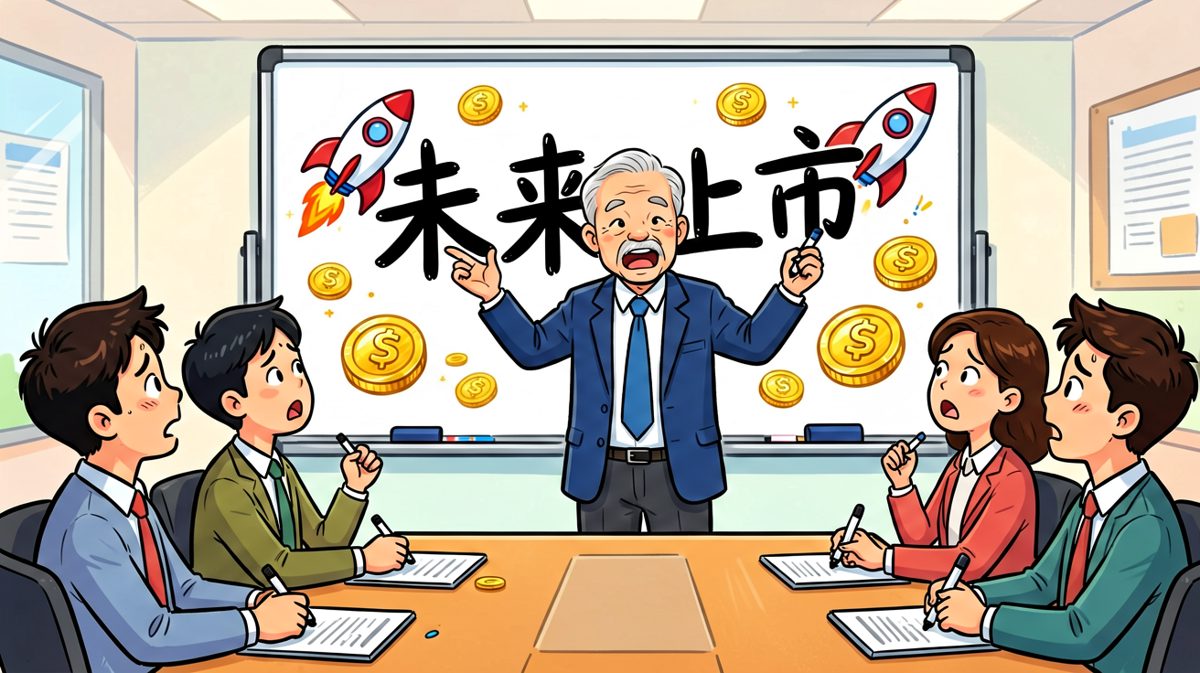 老板激情澎湃描绘公司上市蓝图，员工听完却笑出了声。